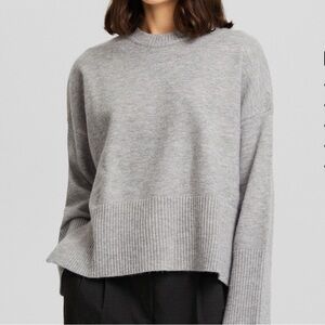 NWT! Grey, oversized sweater